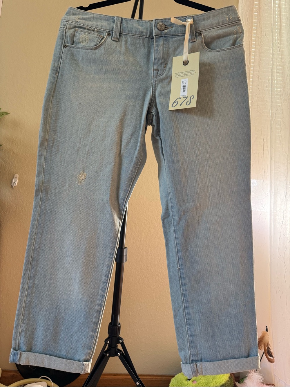 The Limited Light Blue Slim Boyfriend Jeans